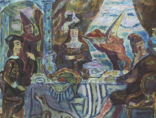Zygmunt Waliszewski Banquet I oil painting picture